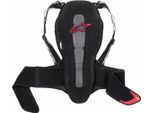Protezione Dorsale Nucleon KR-2, Alpinestars (Nero/Rosso, Taglia Xs)