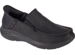 Skechers Slip-In Parson - Oswin 204866-BBK, Scarpe Basse, Uomo, Nero