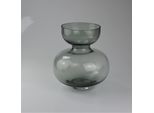 Dekovase AM DESIGN aus Glas, grau (rauch), B:22cm H:26cm, Glas, Vasen, BxH: 22x26 cm