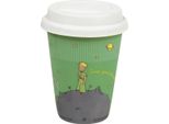 KöNitz Der Kleine Prinz Save Your Planet Coffee To Go Mug Mit Deckel, Becher, Kaffebecher, Porzellan, 380 Ml, 11 5 162 1358