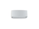 Applique Moderna Andromeda Alluminio Grigio 1 Luce E27
