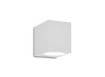Applique Moderna Up Alluminio Bianco 1 Luce G9 3W 3000K Luce Calda