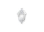 Applique Classica Dafne Materie Plastiche Bianco 1 Luce E27 Small