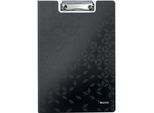 Leitz 4199-00-95 Leitz Cartella Per Appunti Wow, Din A4, Polistirolo, Nero-