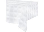 Tovaglia Antimacchia Bianca 220X150 Cm