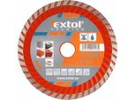 Disco Diamantato Turbo, 125X22,2 Mm, Taglio A Secco E A Umido