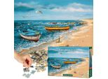 Castorland Puzzle 500 Pz. Mattina Al Mare
