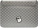 Karl Lagerfeld Manica Klcs14Sakhpcg 14 Srebrny/Argento Saffiano Monogram Choupette