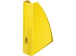 Leitz 1233715 Cartella Per Riviste Leitz Wow, Din A4, Plastica, Giallo