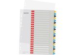 Indice Leitz Cosy 12490000 A4 Stampabile Pp Colorato 1-20