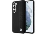 Etui Bmw Bmhcs23M22Rdpk S23+ S916 Czarny/Black Custodia Rigida In Pelle Testurizzata E Striata
