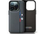 Bmw Bmhcp16L23Pupva Iphone 16 Pro6.3 Antracite/Antracite Custodia Rigida M Traforata Linea Dettaglio Tricolore
