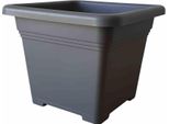 Siena Garden Vaso Quadro 23 Cm Antracite.