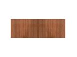 Vidaxl Tappeto Rettangolare Marrone 70X200 Cm Bamboo