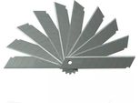 Lame A Scatto Lame Di Ricambio 18 Mm Per Coltello Per Tappeti Coltello Da Taglio Coltello A Scatto (1000 Pezzi)