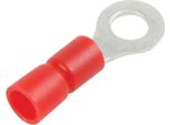 Terminale Ad Anello Rosso 6,4Mm
