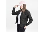 Urban Classics Donna - Light Bomber Jacke Schwarz - S