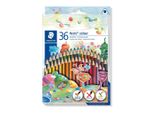 Staedtler® 187 CD36 Matite Colorate Noris® - 36 Colori Assortiti