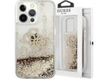 Guess Guhcp13Xlg4Ggo Custodia Rigida Per Iphone 13 Pro Max6,7 ZłOty/Oro 4G Big Liquid Glitter