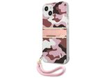 Guess Guhcp13Mkcabpi Iphone 13 / 14 / 156.1 RóżOwy/Pink Hardcase Camo Strap Collection