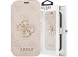 Guess Gubkp13X4Gmgpi Iphone 13 Pro Max6.7 RóżOwy/Pink Book 4G Logo Grande Metallo