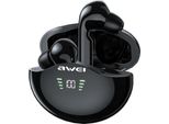 Awei Earphones Bluetooth 5.1 T12P Tws+ Dock Black