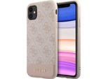Guess Guhcn61G4Glpi Iphone 11 / Xr 6,1RóżOwy/Rosa Custodia Rigida 4G Stripe Collection