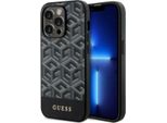 Guess Guhmp14Xhgcfsek Custodia Rigida Gcube A Strisce Magsafe Per Iphone 14 Pro Max6.7 Czarny/Nero