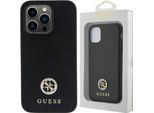 Guess Guhcn61Ps4Dgpk Custodia Rigida Per Iphone 11 / Xr 6.1 Czarny/Nero Logo Strass Metal