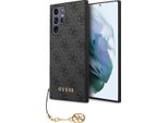 Guess Guhcs24Lgf4Ggr S24 Ultra S928 Czarny/Black Hardcase 4G Charms Collection