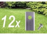 12X Lame Per Robot Tagliaerba | Lame Per Worx Landroid | Einhell | Landxcape