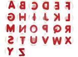 Eduplay Francobolli Giganti Lettere Maiuscole Set Di 26