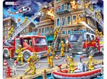 Puzzle Larsen I Pompieri, 45 Pezzi.