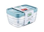 Orion Contenitore Per Alimenti Con Coperchio Set 3 Pezzi 2L