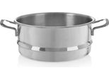 Inserto Per Cottura A Vapore In Acciaio Inox Per Padelle Da 24 Cm
