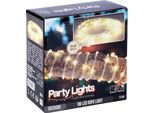 Catena Luminosa 7,5 M, 100 Led, Cavo Trasparente, Interno/Esterno