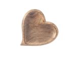 Vassoio Da Portata A Forma Di Cuore In Legno Di Mango Sostenibile