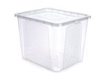 Scatola Portaoggetti Con Coperchio: Plastica Resistente E Trasparente