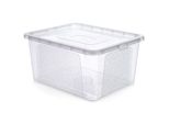 Scatola Portaoggetti Con Coperchio, In Plastica Resistente E Trasparente