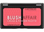 Catrice Blush Affair Cream & Powder Palette Palette Di Fard 010 Stunning Strawberry, 6 G