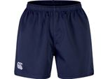Canterbury Rugby Shorts Poliestere Navy Piccoli Pantaloncini Sportivi Ragazzi Ragazze