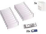 Badgepoint Nome Scudo Polar POL20MA66-20DR 68X22Mm E.St 20St.