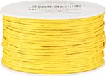 Cordone Di Carta Con Filo Giallo Ø2Mm 100M - Decorazione E Floristica Cordone Metallico