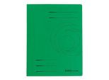 Herlitz 10902906 Schnellhefter Quality Karton GrüN Din A4