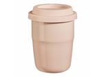 Asa Thermo Mug Rosa, Coperchio Rosa D. 8,5 Cm, H. 12,4 Cm, 0,2 L., A Doppia Parete