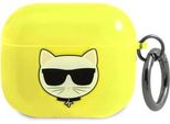 Karl Lagerfeld Kla3Uchfy Airpods 3Cover ŻółTy/Yellow Choupette