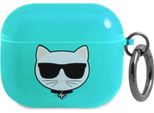 Karl Lagerfeld Kla3Uchfl Copertina Airpods 3 Niebieski/Blu Choupette