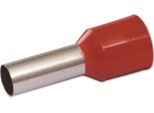 Ghiera Quadrios 22C432, 10 Mm², Rossa, Parzialmente Isolata, 100 Pezzi