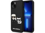 Karl Lagerfeld Klhcp14M3Drkck Custodia Rigida Per Iphone 14Plus / 15 Plus 6,7 Czarny/Nero Karl&Choupette Ikonik 3D 3D