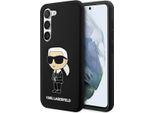 Karl Lagerfeld Klhcs23Msnikbck S23+ S916 Custodia Rigida Czarny/Silicone Nero Ikonik
